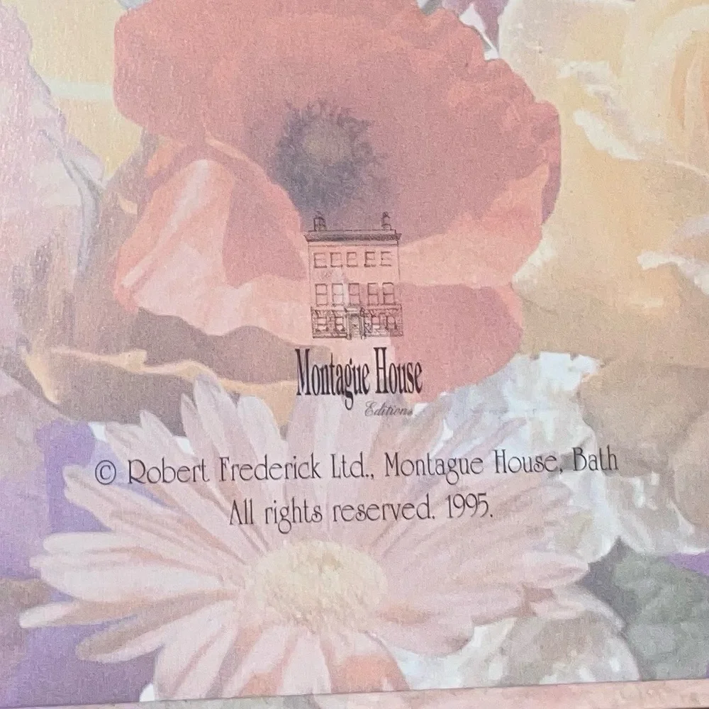 Hard to find! New-1995 “The Floral Album” Robert Frederick, Ltd Montague House